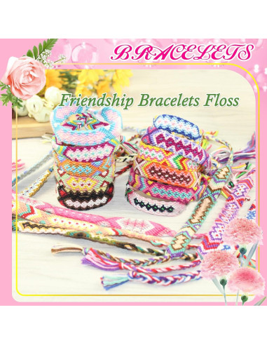 Hilo de Bordado Algodón 50 Colores Arcoíris LE PAON 800 cm