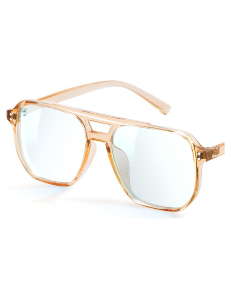 Gafas de Bloqueo de Luz Azul Livho Aviador Cuadradas