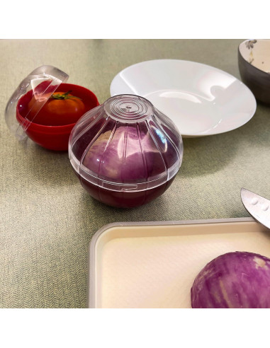 Contenedores de Almacenamiento Frutas y Verduras Magicleast 2PCS