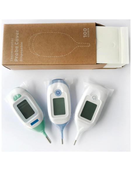 Cubiertas desechables para termómetros rectales PAPA-MEET - 100 pcs