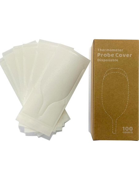 Cubiertas desechables para termómetros rectales PAPA-MEET - 100 pcs