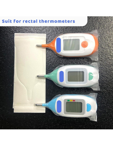 Cubiertas desechables para termómetros rectales PAPA-MEET - 100 pcs
