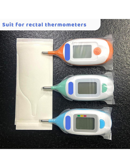 Cubiertas desechables para termómetros rectales PAPA-MEET - 100 pcs