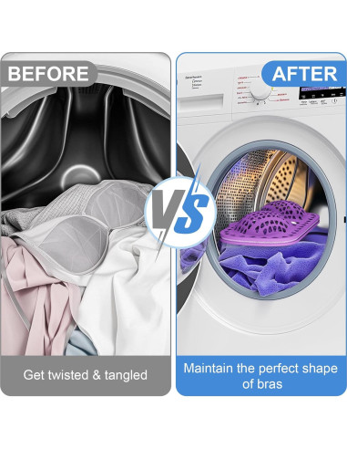 Bolsas de Lavado de Sujetadores XLP de Silicona - Tazas A-D