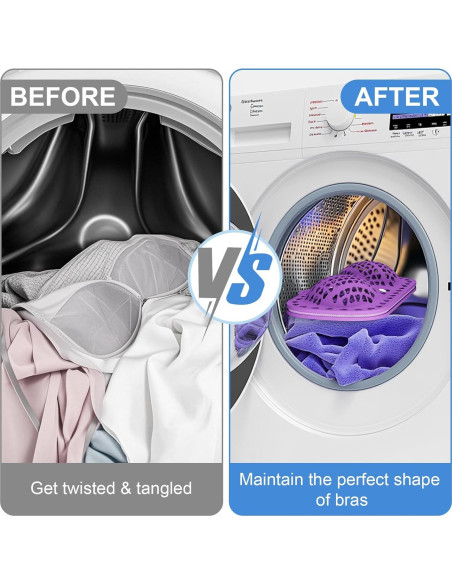 Bolsas de Lavado de Sujetadores XLP de Silicona - Tazas A-D