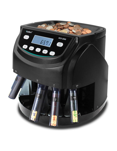 Kolibri KCS-2000 Máquina Contadora de Monedas Profesional