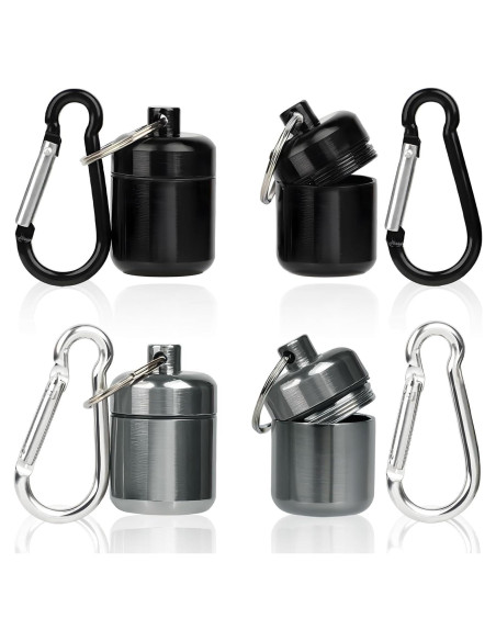 Estuche de Transporte Cecliy para Tapones de Oído - 4 Paquetes Metal Estuche de Transporte Cecliy para Tapones de Oído - 4 Paquetes Metal