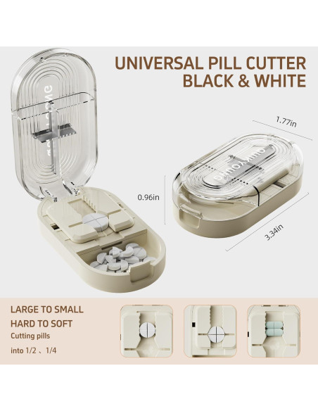 Cortador de Pastillas Quikyoung Profesional Acero Inoxidable 8.2cm