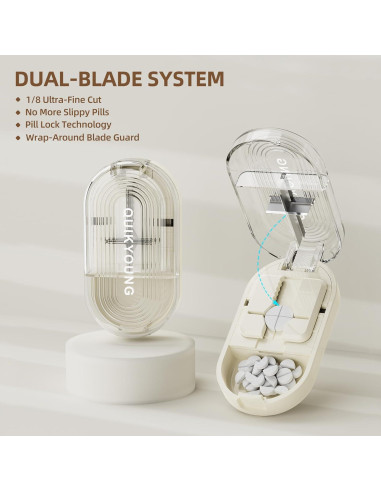 Cortador de Pastillas Quikyoung Profesional Acero Inoxidable 8.2cm