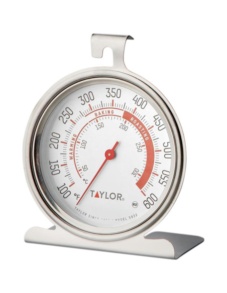 Termómetro de Horno Taylor 5932, Acero Inoxidable 8 cm