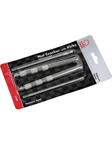 Cascanueces Clásico Chef Craft 17.15 cm Acero Inoxidable