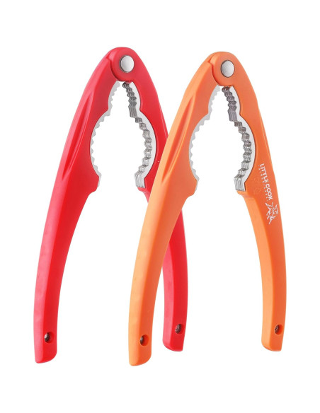 Cascanueces de Acero Inoxidable Little Cook - 2 Piezas, Ergonómico