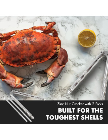 Cascanueces Clásico Chef Craft 17.15 cm Acero Inoxidable