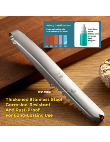 Removedor de Escamas de Pescado Adorambling Acero Inoxidable 21.1 cm