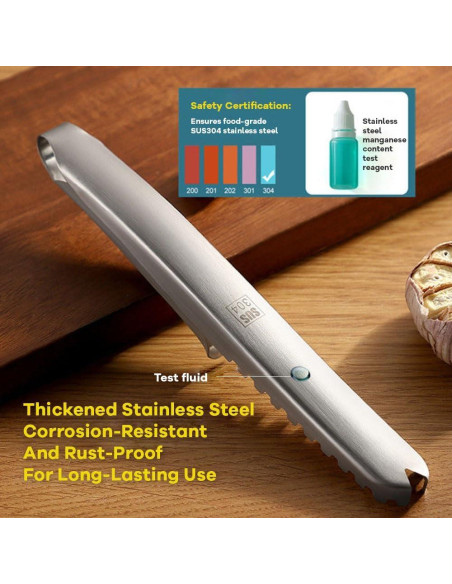 Removedor de Escamas de Pescado Adorambling Acero Inoxidable 21.1 cm