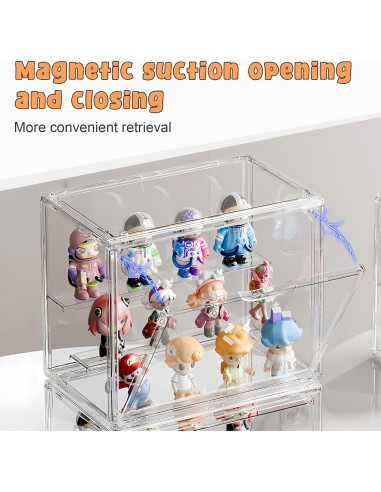 Caja de Exhibición Acrílica Transparente Adoture 27x23cm