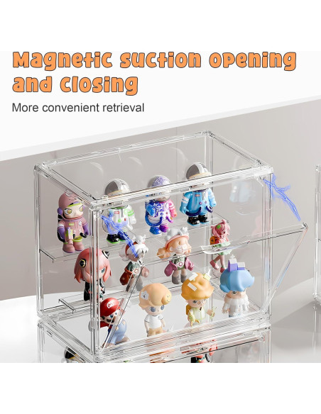 Caja de Exhibición Acrílica Transparente Adoture 27x23cm