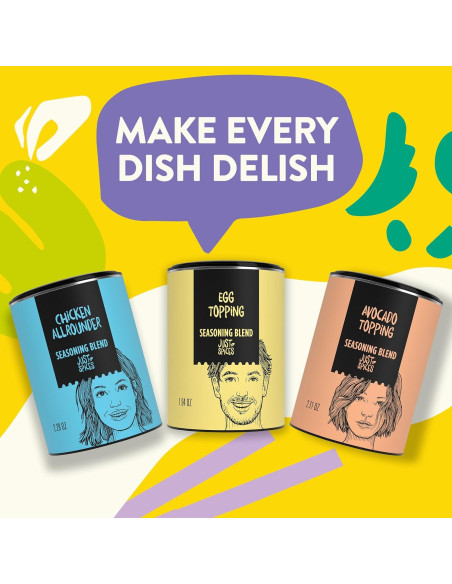 Sazonador para Huevos Just Spices 55 g - Mezcla Crujiente