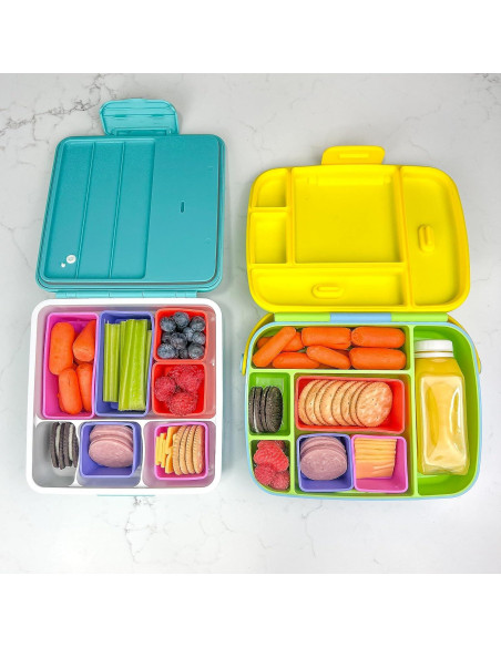 Divisores de Almuerzo de Silicona Berry Good Lunch 6pcs
