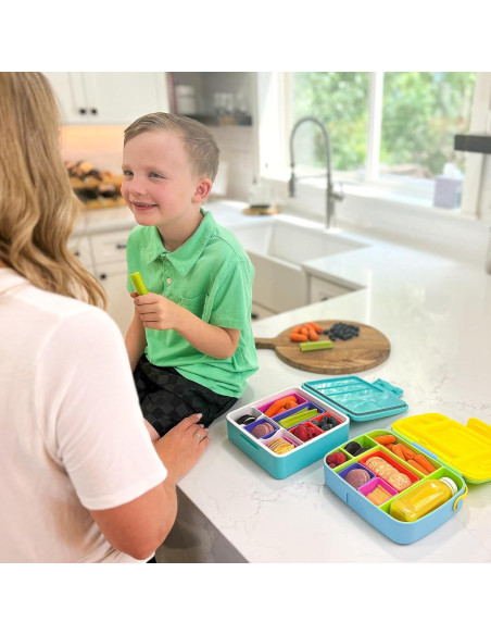 Divisores de Almuerzo de Silicona Berry Good Lunch 6pcs