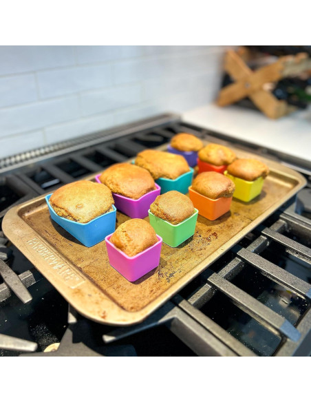 Divisores de Almuerzo de Silicona Berry Good Lunch 6pcs