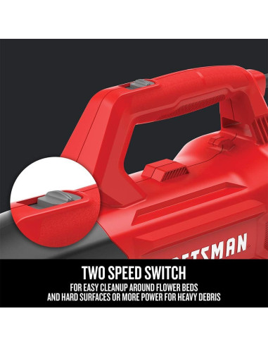 Soplador Axial Eléctrico CRAFTSMAN CMEBL710 225 km/h