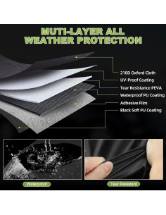 Funda impermeable para coche MAITUYU Smart Fortwo 2007-2023 2