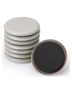 Deslizadores de Muebles CO-Z - 8 Piezas 8.89 cm para Alfombra