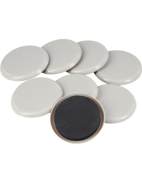 Deslizadores de Muebles CO-Z - 8 Piezas 8.89 cm para Alfombra