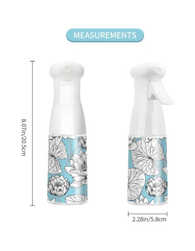 Botella Spray para Cabello Shu Mizara 140g Rosa - Nebulización