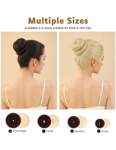 Conjunto Hacedor de Moño FANDAMEI 8 Piezas con Horquillas 2