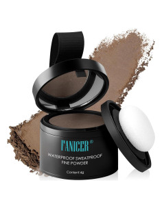 Polvo para Línea de Cabello Nailgelicer - Marrón Oscuro 32g