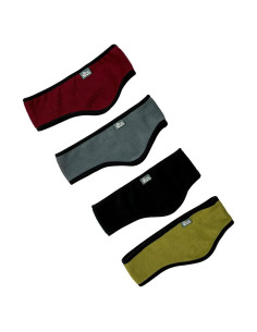 Cinta para la cabeza de forro polar 180s negra unisex