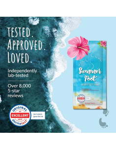 Mascarilla Exfoliante para Pies Summer Foot - 2 Pares con Urea 2