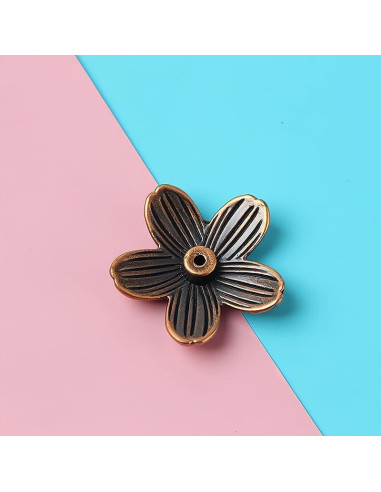 8 Piezas Soporte de Incienso Metal Flor de Cerezo SHIDXIB