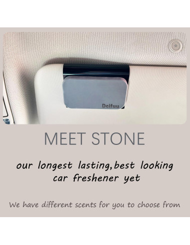 Ambientador de Coche Dcifuu con Fragancia de Ámbar - Kit de Inicio