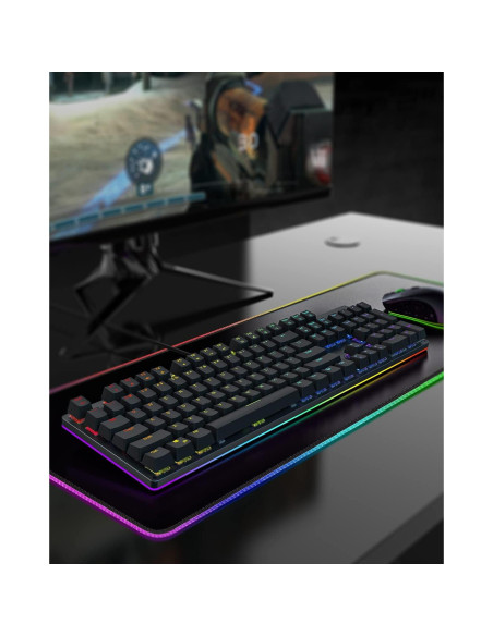 Teclado Mecánico RGB Black Shark K2 104 Teclas Programable