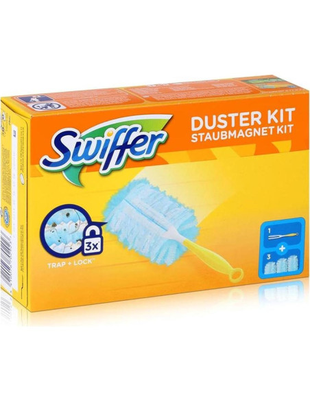 Juego de Limpiador de Polvo Swiffer con 3 Paños Repuestos