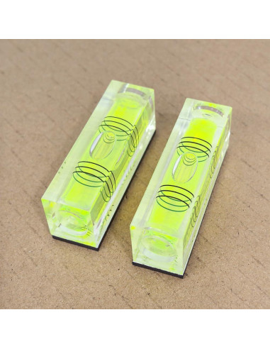 2 Niveles de Burbuja Cuadrados SIZIKJXGHWYI con Base Magnética 52x20x15mm
