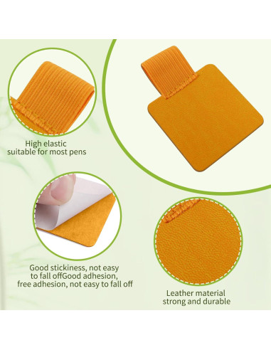 Juego de 10 Soportes Autoadhesivos para Lápiz GAQWOK Multicolor