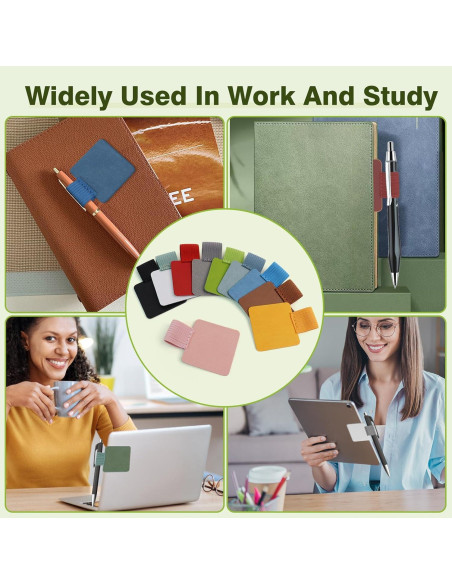 Juego de 10 Soportes Autoadhesivos para Lápiz GAQWOK Multicolor