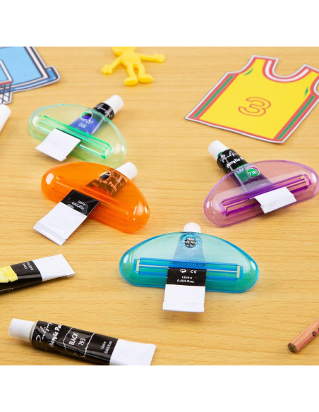 Exprimidor de Pasta de Dientes LOVEINUSA 4PCS Multicolor