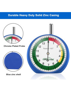 Medidor de Profundidad de Banda de Rodadura GODESON 88703 2
