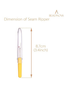 Desgarrador de Costuras BEADNOVA 4 Piezas Colores Asortidos 2