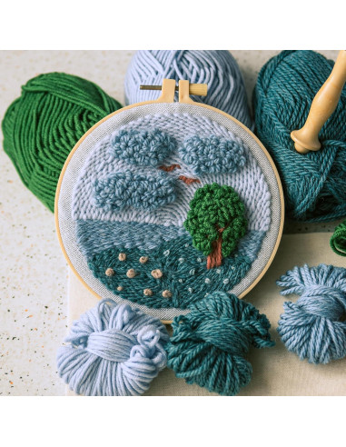 Caydo Juego de Aros de Bordado 6 Piezas 9.2 a 27.1 cm