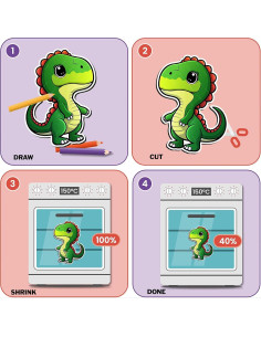 Bleidruck 40 Hojas Plástico Retráctil A5 para Manualidades 2