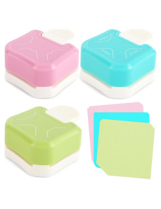 Troqueladora de Esquinas Redondeadas LOVEINUSA 3 en 1