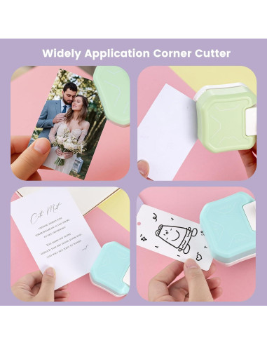 Troqueladora de Esquinas Redondeadas LOVEINUSA 3 en 1