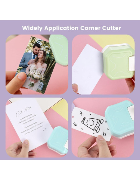 Troqueladora de Esquinas Redondeadas LOVEINUSA 3 en 1