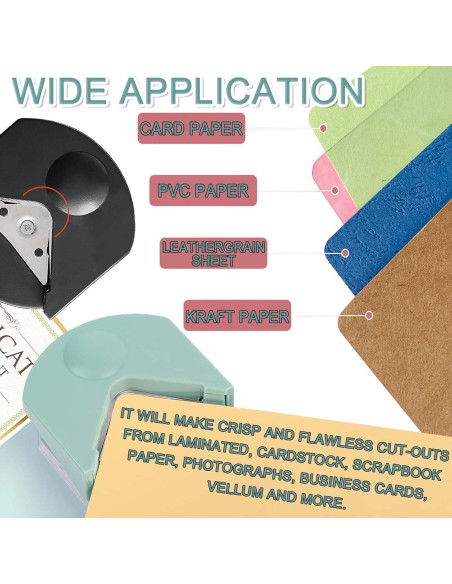 Cortador de Esquinas de Papel JONMON 4mm - 2 Piezas